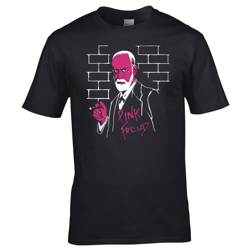 Férfi póló Pink Freud