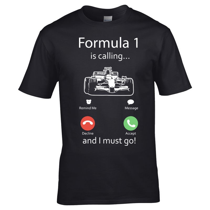 Férfi póló F1 is calling
