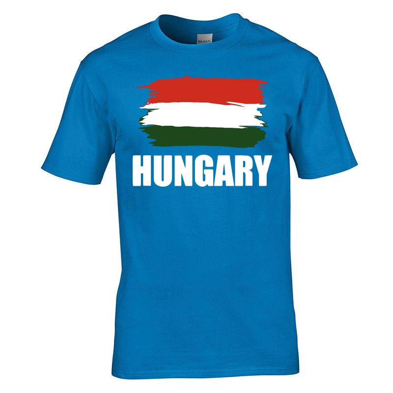 Férfi póló Hungary zászló