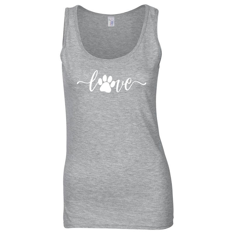 Női atléta Fehér mancs love