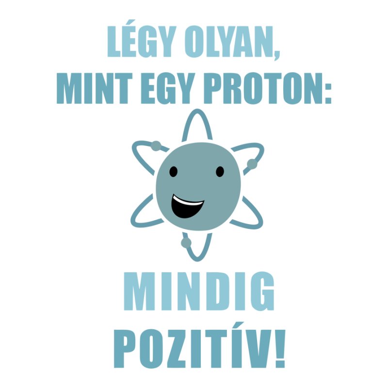 Légy olyan, mint egy proton: Mindig pozitív!